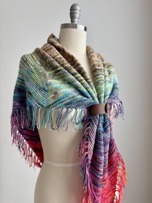 FringeShip Shawl
