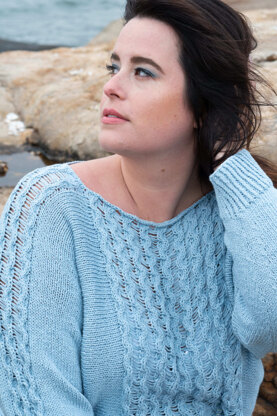 Levantine Sweater in Berroco Seaspun - Downloadable PDF