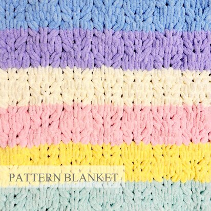 Rainbow Blanket Pattern