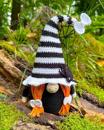 Black and white Halloween Witch
