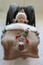 Christmas Pudding Baby Car Seat Blanket & Toy