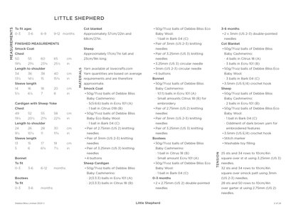Debbie Bliss Little Shepherd PDF.
