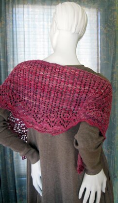 Margaret's Roses Shawl