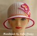 Crochet Baby Cloche Beanie Pansy