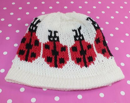 Ladybird (Ladybug) Ski Beanie Hat