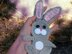 Easter bunny applique