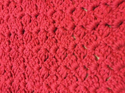 Tulip Stitch Washcloth