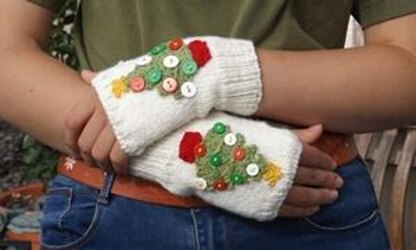 Christmas tree hand warmer