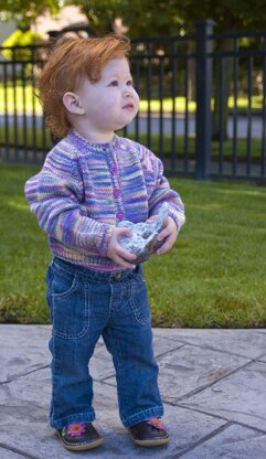 Fundamental Top-Down Baby Cardigan