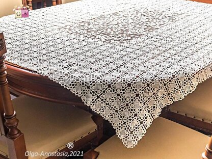 Lace tablecloth