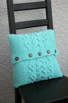 Cabled Pillow case