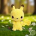 Pikachu pokemon amigurumi
