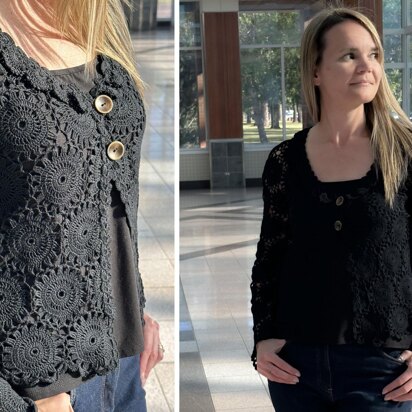 City Night Lace Cardigan