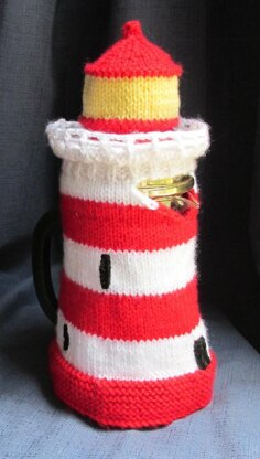 Lighthouse Coffee Pot Cosy