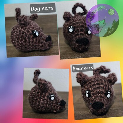 Animal Head Keychains