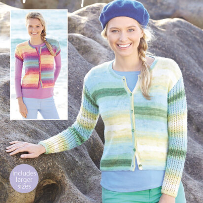 Cardigans in Hayfield Spirit DK - 8114 - Downloadable PDF