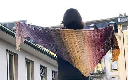 Harvest Advent Shawl