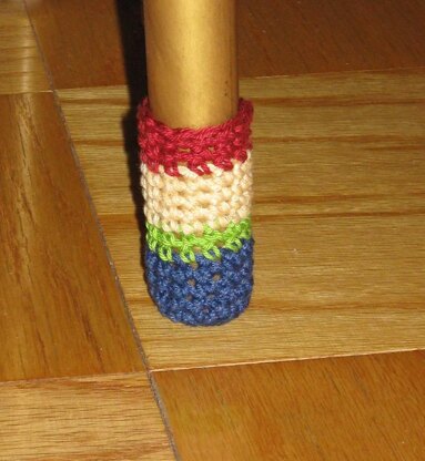 Crocheted Chair Leg Socks