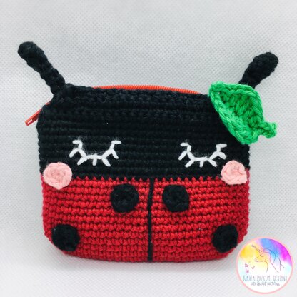 Kawaii Ladybird Purse and keyring