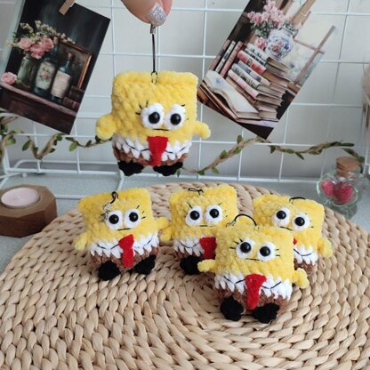 Spongebob and Patrick crochet pattern