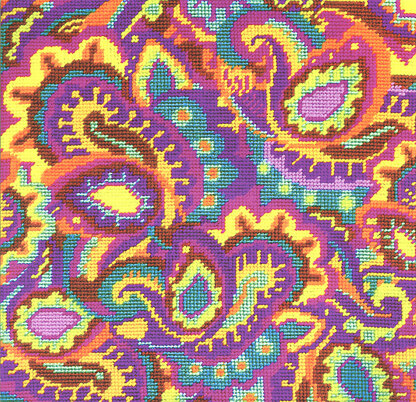 Design Works Paisley Needlepoint Kit