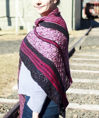 Queen of Diamonds Shawl