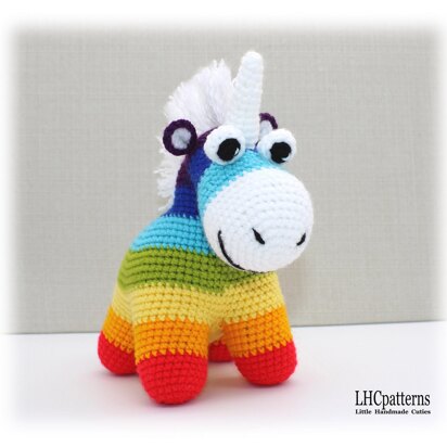 Rainbow Unicorn Crochet Pattern