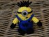 Despicable Me Minion amigurumi crochet plush