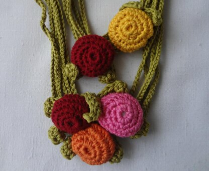 Button Necklace