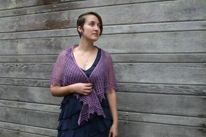 Meandering Pathway Shawl