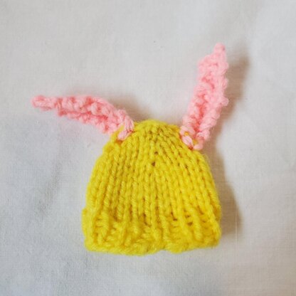 Bunny Egg Beanie Knitting Pattern