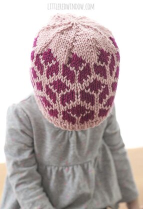 Tumbling Blocks Hat