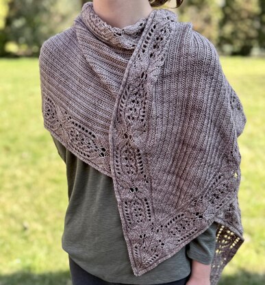 Roselight Lace Shawl