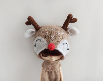 Reindeer Christmas Helmet