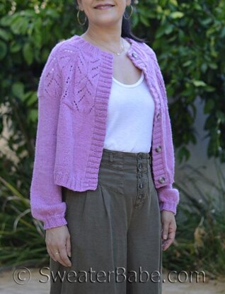 SweaterBabe 305 Azalea Cardigan PDF