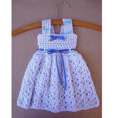 584 CROCHET SHELL STITCH jumper or sundress