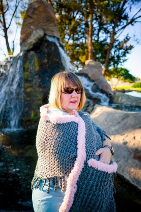 The Winterberry Pocket Shawl