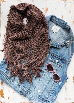 Boho Fringe Cowl