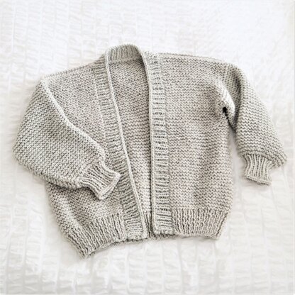 Loopy Puffy Cardi Knitting pattern by Loopy Handmade | LoveCrafts