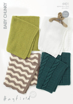Blankets in Hayfield Baby Chunky - 4401