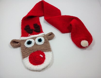 Scarf Toddler Reindeer