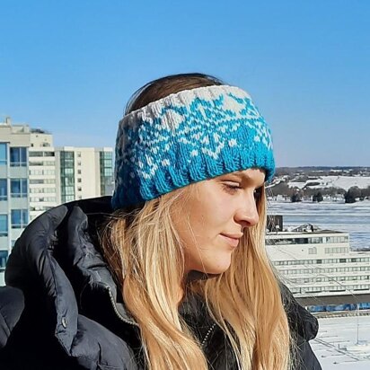 Up and Down Snowflake - knitting pattern