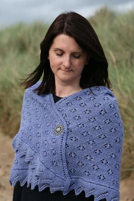 Forget-Me-Not Shawl