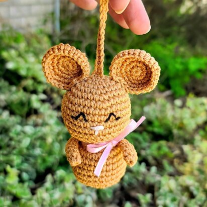 Mouse Backpack / Keychain Charm