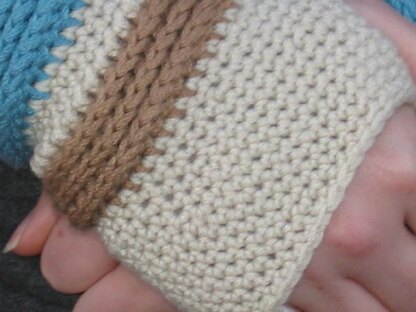 Gingersnap Ribbed Gloves