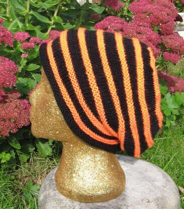 Stripey Doubleknit Slouch