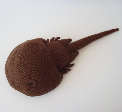 Horseshoe Crab Amigurumi Crochet Pattern by OohLookItsARabbit