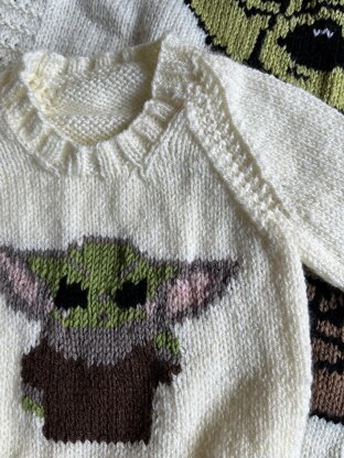 Baby Yoda baby jumper