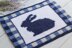 Gingham Bunny Placemat