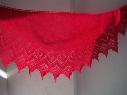 Luella Crescent Shawl